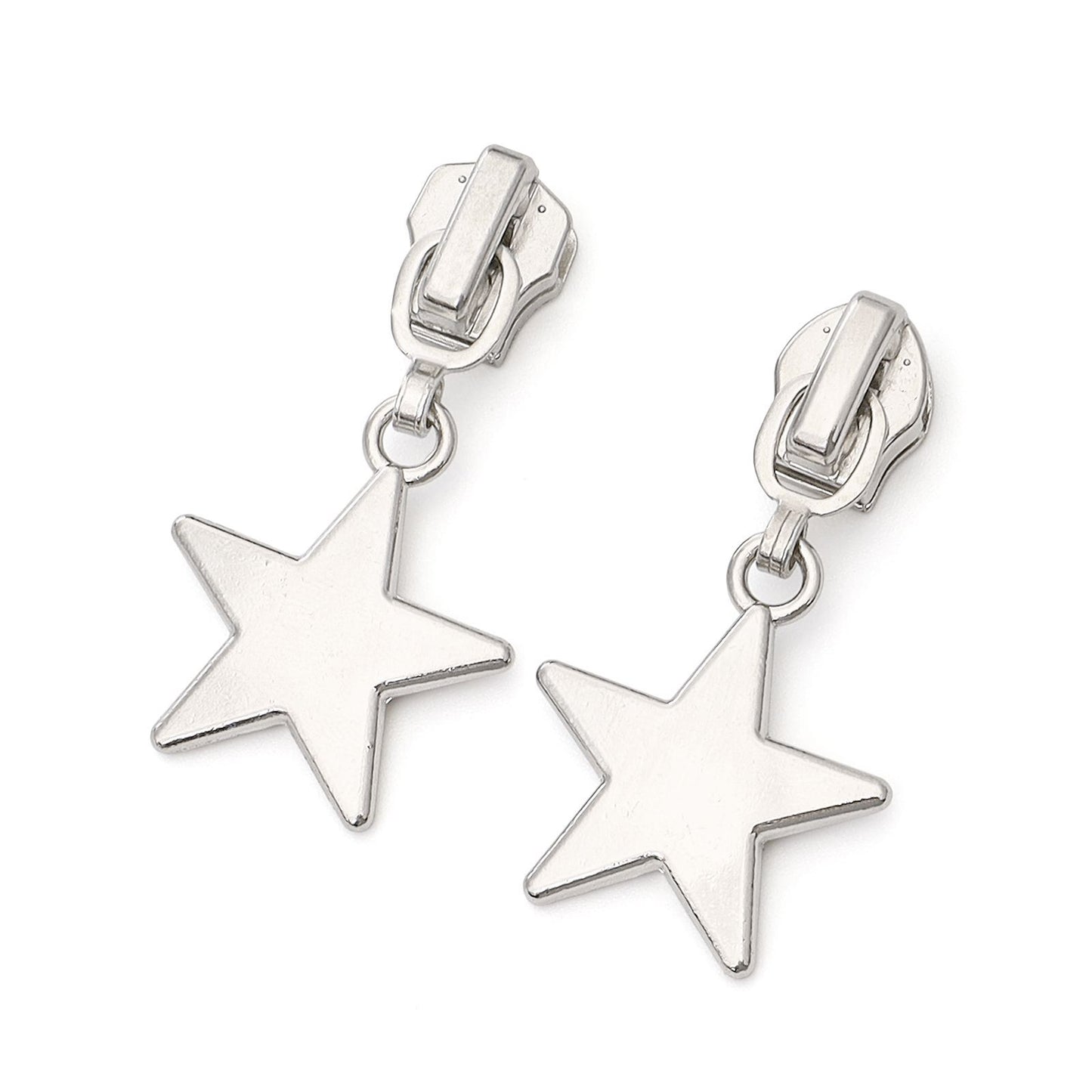 3079  Zipper No. 5 nylon/metal zipper special slider hanging plated pentagram slider zinc alloy clothing and bags