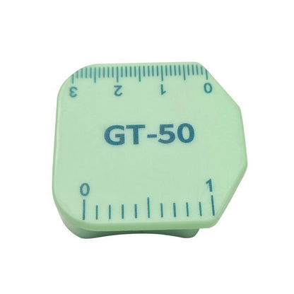 1598★  [Accurate rib] New flat car plastic magnet sizing fabric anti-roll rib with scale multi-function locator sewing machine accessories