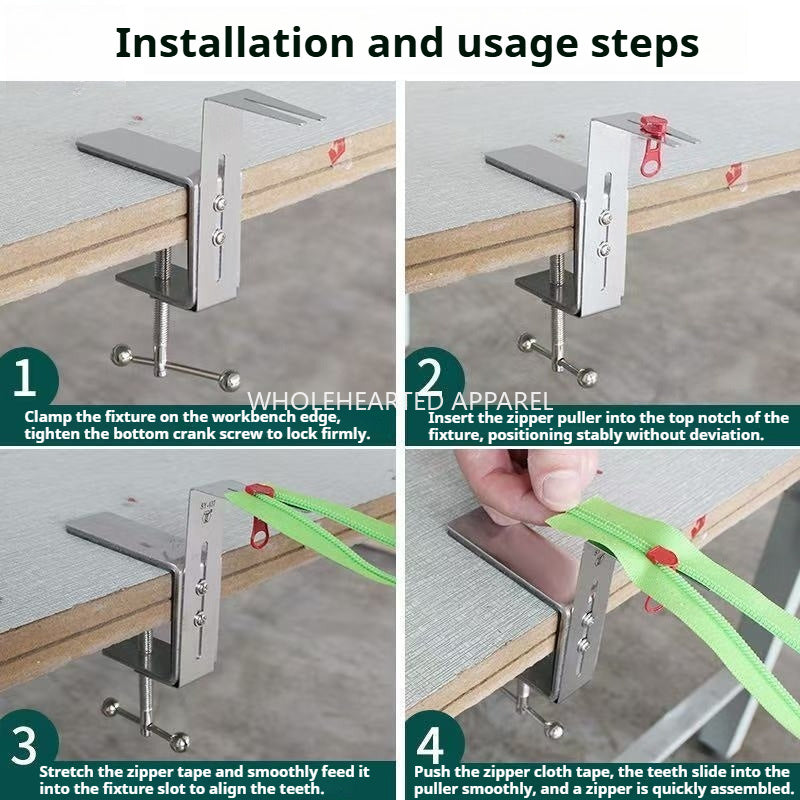 1904★ 437 Herramienta de instalación multiusos para cremalleras, para un montaje rápido y sencillo★
