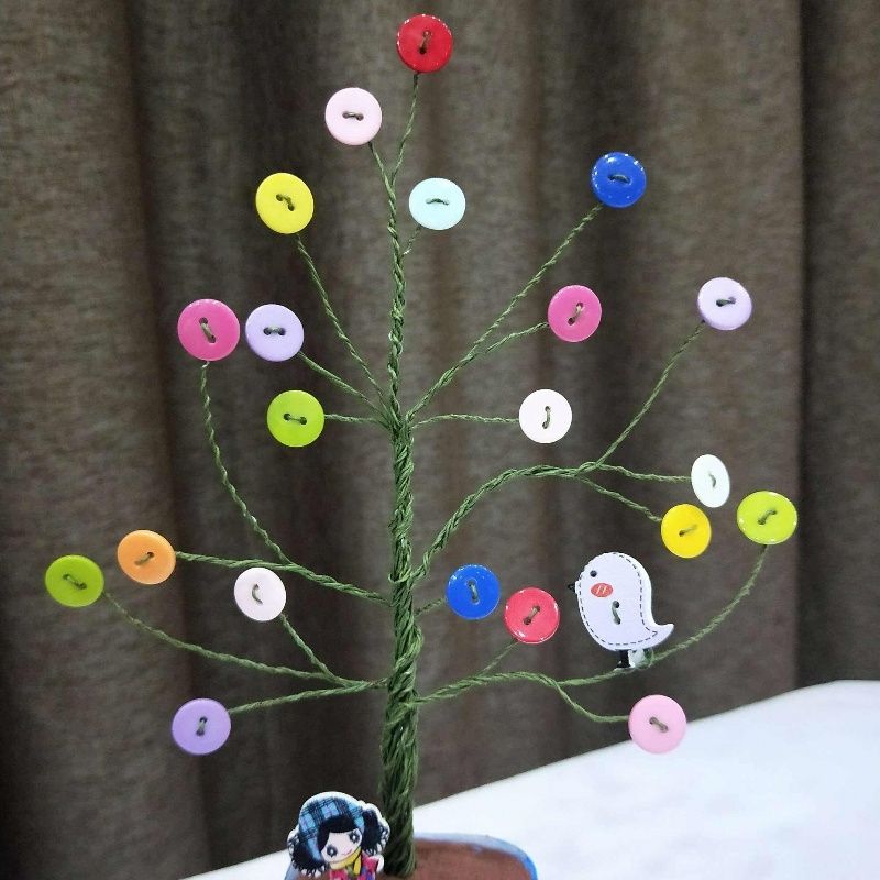 3028  New creative DIY color resin buckle children handmade button painting material package button flower decorative small buckle