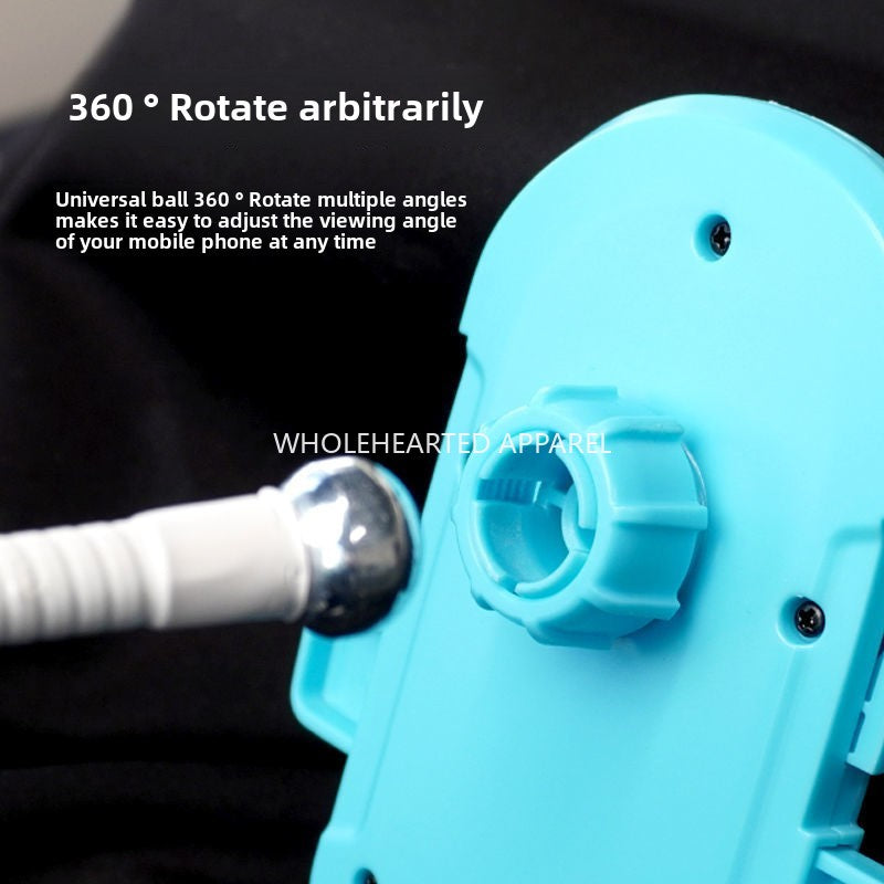 1437★  [New] Shockproof sewing machine Universal mobile phone holder Flat car Magnet fixing clip Edge locking machine Ham car rotation