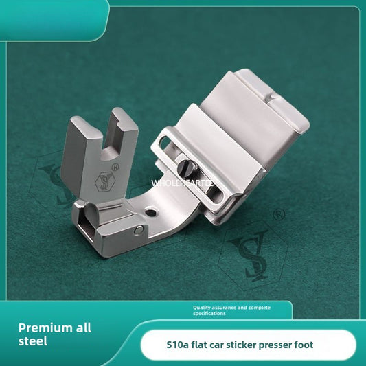 1067★  New S10A flat car sticker presser foot lace webbing guide strip climbing strip pull tube