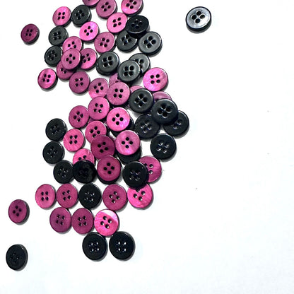 3011  shell round shirt buttons shirt handmade buttons two eyes four eyes top buttons decorative clothes buttons