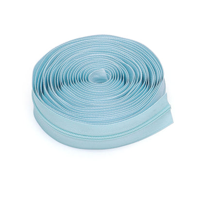 3071  Zipper No. 3 is wearing a solid color nylon set, luggage zipper, various packages 4.5 meters + 10 color Jitong heads = 1 pack