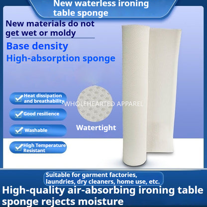 1714★  New low-density ironing table, high temperature resistance, high elasticity and non-fading sponge ironing table, sponge does not accumulate water, and air-permeable cushion sponge★