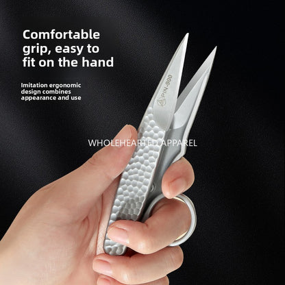 1661★  Household microcrystalline steel scissors stainless steel yarn scissors spring small scissors cross stitch scissors tailor thread scissors