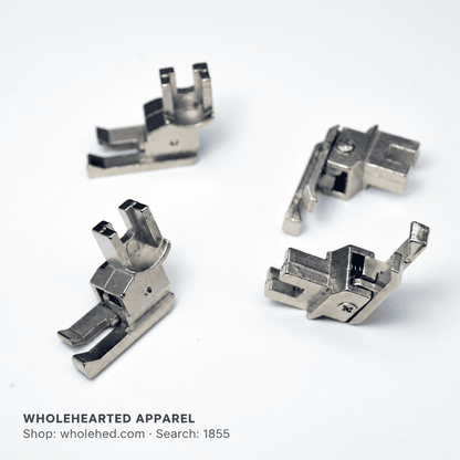 1855★ High-Low Presser Foot for Electric Multifunction Home Sewing Machines – Thick Seams and Pant Hems.