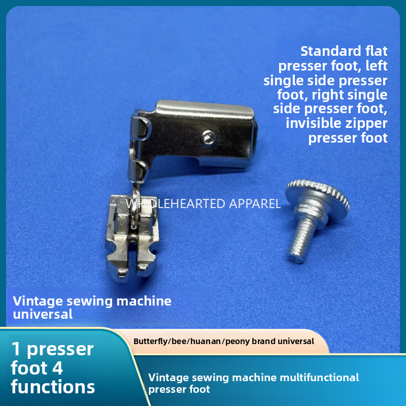 1672★  Old-fashioned household sewing machine multi-functional presser foot butterfly flying pedal sewing machine invisible zipper unilateral presser foot