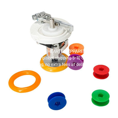 1480★  Computer flat car accessories, winding device, bottom line component, built-in wiring device, winding core elastic force around the bottom line device