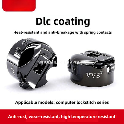 1694★  New coated high-hardness shuttle shell Computer flat car shuttle core cover with shrapnel heat-resistant and anti-disconnection line Bottom line shuttle shuttle leather case