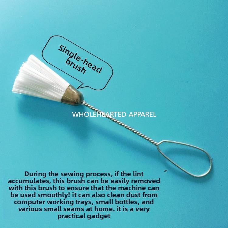 1665★  Sewing machine cleaning brush Computer keyboard Mechanical internal plush dust cleaning tool Single and double head small brush