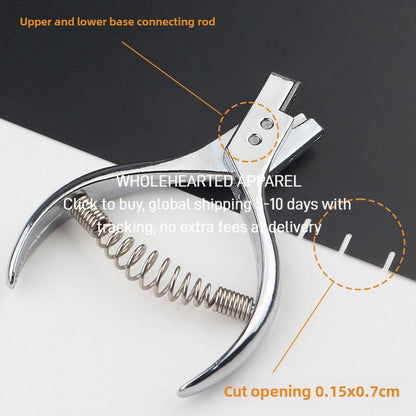 1434★ Clothing plate-making, cutting, proofing pliers, plate-making, cutting, notch pliers, U-shaped pliers, sewing tools, proofing pliers, hand-punching