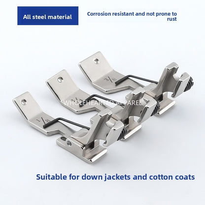 1641★  Sewing machine accessories New 572 cutting bag integrated pressing foot cutting bag integrated machine special thick material universal wheel