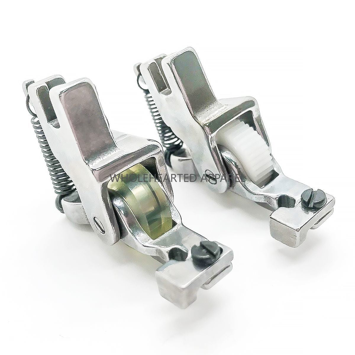 1007★ New Arrivals 2 | More Options | Adjustable Invisible Zipper Roller Presser Foot for Industrial Sewing Machines, Thick & Thin Fabrics and Cotton Cord Piping.