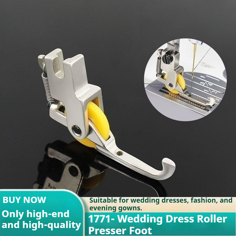 1771★ Special Roller Presser Foot for Sequin and Beaded Bridal Fabric Sewing★
