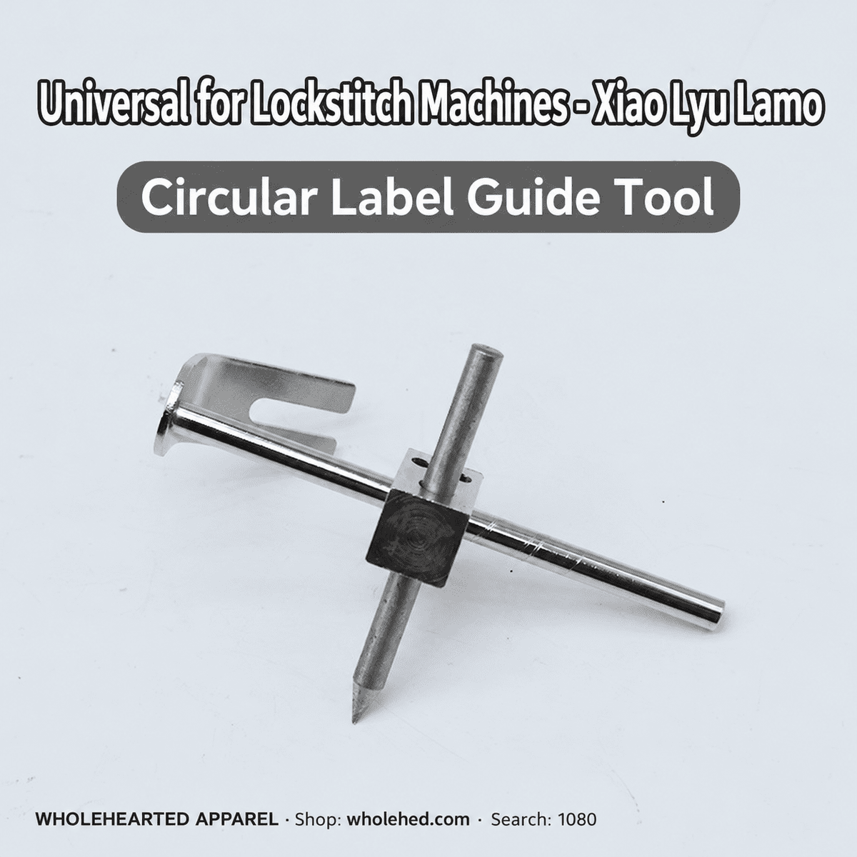 1080★ New Xiao Lv La Mo Circular Patch Sewing Guide for Lockstitch Machines.