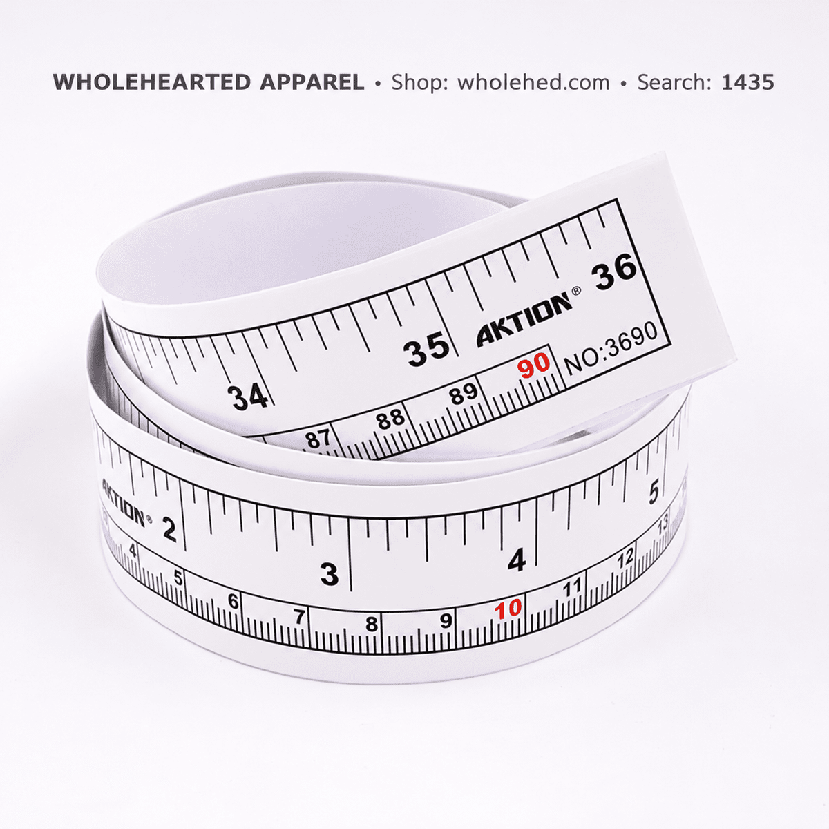 1435★ 90 cm Self-Adhesive Ruler for Industrial Sewing Machine Tables and Garment Pattern Making