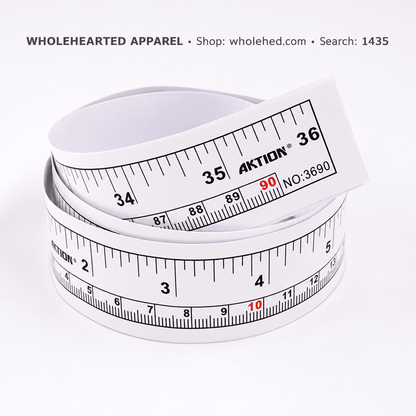 1435★ 90 cm Self-Adhesive Ruler for Industrial Sewing Machine Tables and Garment Pattern Making