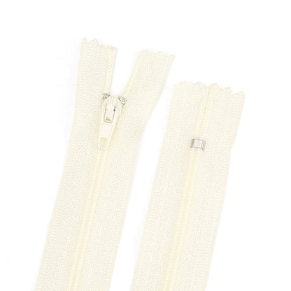 3085  Zipper No. 3 nylon closed end work code with color automatic head multi-color cloth edge zipper electric white front and rear stop clothing is suitable for