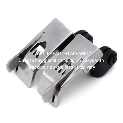 1419★  Interlock sewing machine, stop presser foot, car 5.6 needle position, right knife presser foot, three needles and five threads 0.1/0.2 left and right rim