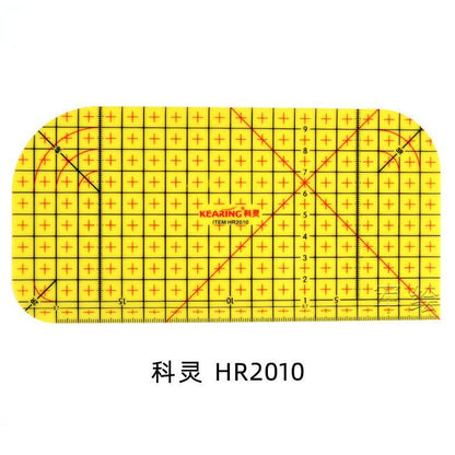 1399★  Koling ironing whole ironing ruler manual sewing ruler special clothing HR2010/3010 high temperature ruler