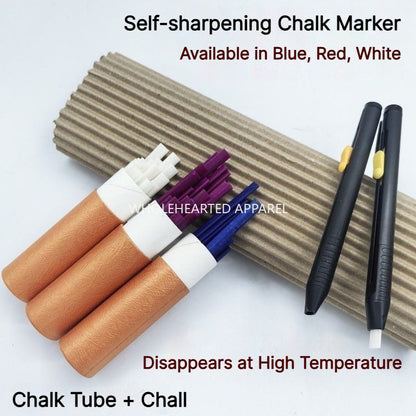 1129★ New Arrivals 2 | More Options | Pen-Style Tailor’s Chalk Marker with Panda Design, Heat-Erasable Fabric Marking Pen for Sewing and Positioning.