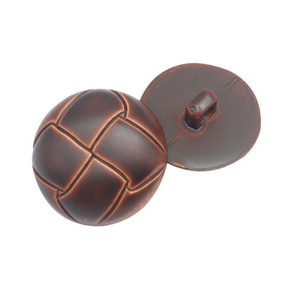 3033  High-end imitation leather mushroom coat two-color button round sweater tortoise leather coat trench coat jacket buttons