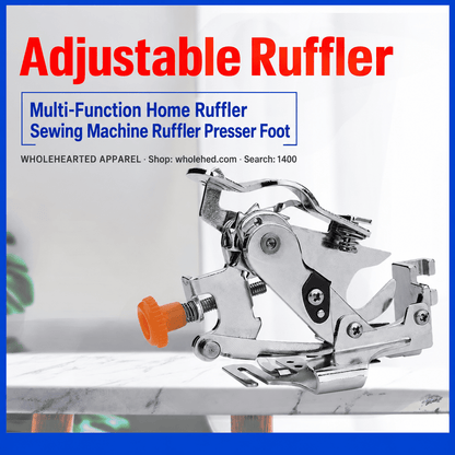 1400★ Piedino arricciatore multifunzione 55705 per macchine da cucire domestiche Brother, Singer, Feiyue e Janome