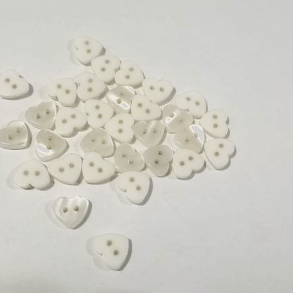 3018  Resin Button Plum Blossom Square Heart Round Color Button Flower Decoration Handmade DIY Cartoon Children