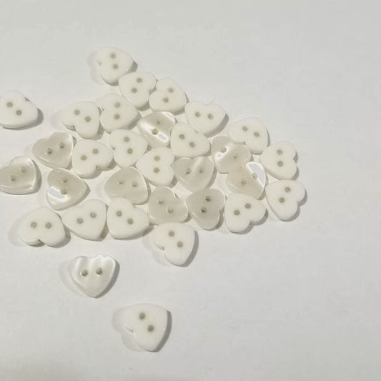 3018  Resin Button Plum Blossom Square Heart Round Color Button Flower Decoration Handmade DIY Cartoon Children