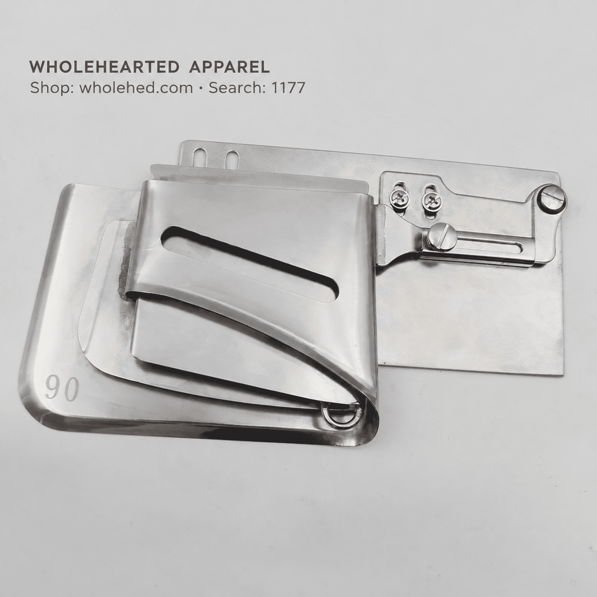1177★ Curtain Hemming and Edge Binding Folder for Industrial Sewing Machines