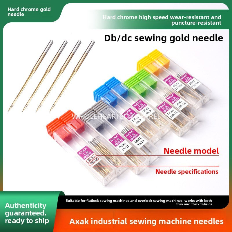 1689★  Sewing machine accessories New AXAK needle DBx1 flat car needle DCx1 edge locking machine needle Hard chrome high speed and durability