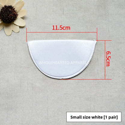 3919★ Hombrera de esponja lavable, antideformable, fina de algodón, antideslizante, para abrigos, camisas, accesorios de ropa