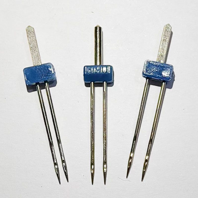 1868★ Twin Needle for Domestic Sewing Machines, Sizes 2/3/4, Compatible with Brother, Butterfly, and Juki-Style Models★