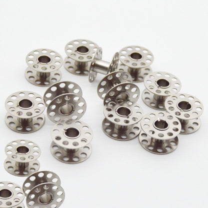 1864★ Perforated Metal Bobbins for Vintage Domestic Sewing Machines, Bee, Feiren, and Butterfly Models★