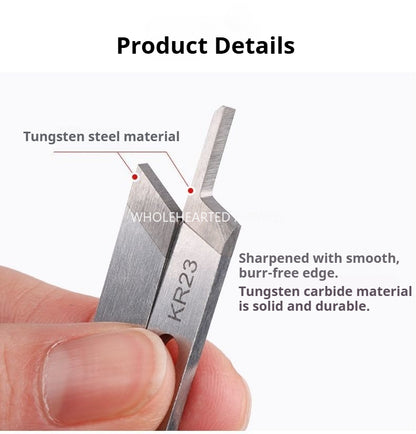1096★ Accesorios para máquinas de coser máquina overlock Silver Arrow máquina overlock de cuatro hilos máquina overlock industrial 747 cuchillas superiores e inferiores marca Eagle genuina★