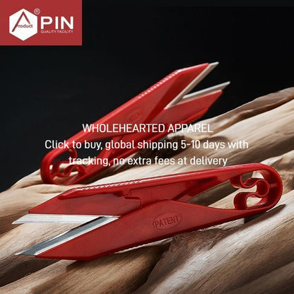 1413★  Scissors Stainless Steel Cross Stitch Spring Tailor Scissors Thread PIN Premium Stainless Steel Thread Scissors Small Scissors