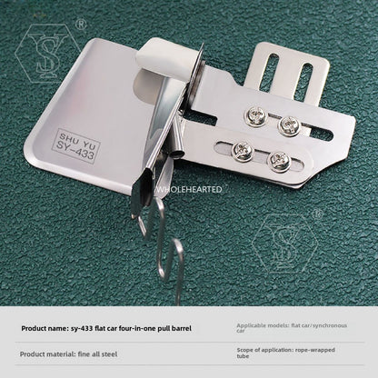 1055★  [Handmade] SY-433 4-in-1 inlaid rope pull tube pillow quilt cover plus rope bag tooth strip hemming device