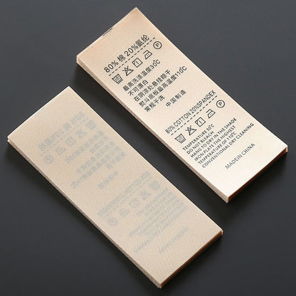 3224★  Washing label Spot washing water mark Customized clothing washing mark Ingredient mark Trademark printing Washing label Customized free shipping