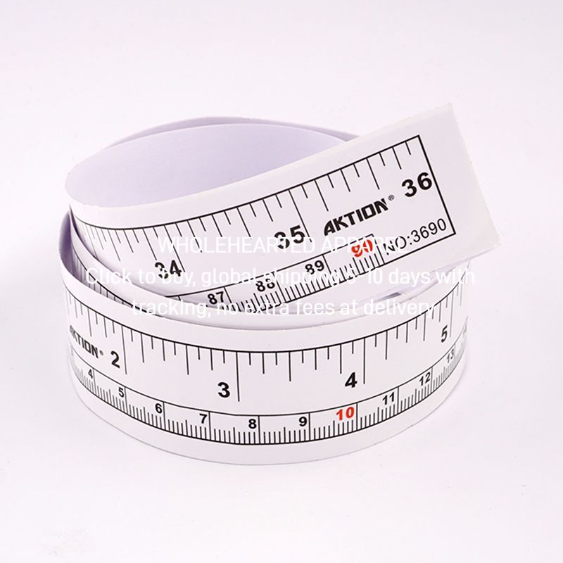 1435★  Plate ruler Clothing plate making Industrial sewing machine Table ruler Self-adhesive paste 90 cm Cutting inspection table measurement