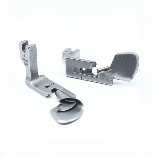 1098★  [New product explosion] Chiffon thin material crimping presser foot F5 boutique mesh curved crimping device
