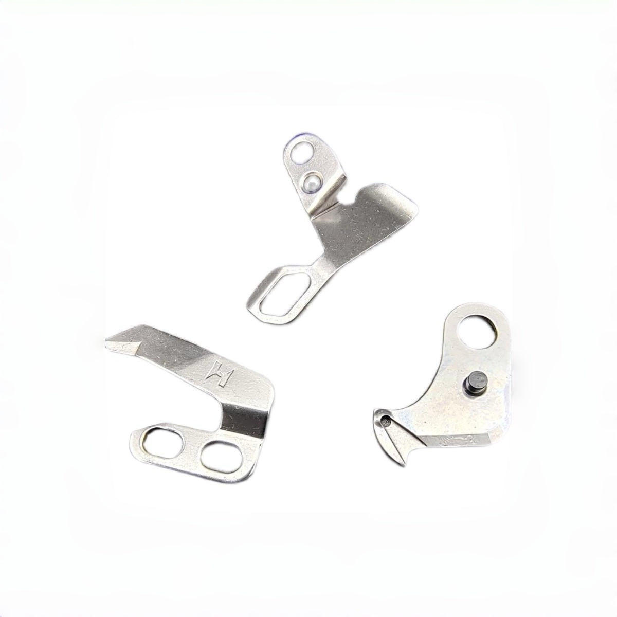 1466★  Authentic Qiangxin computer flat car wire cutting blade, movable knife 110-40052 fixed knife D2406-555-DOH parts