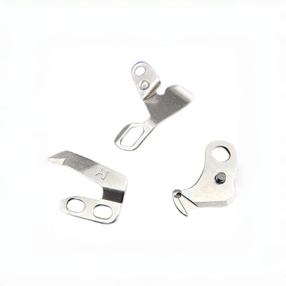 1466★  Authentic Qiangxin computer flat car wire cutting blade, movable knife 110-40052 fixed knife D2406-555-DOH parts