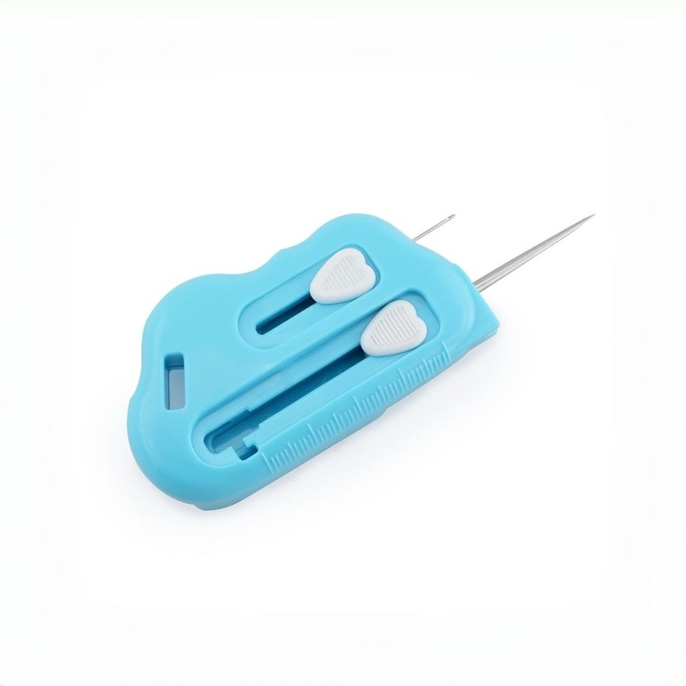 1618★ Punzón de ajuste de costilla de plástico magnético fuerte multifuncional, removedor de hilo, dispositivo de enhebrado, accesorios de costura