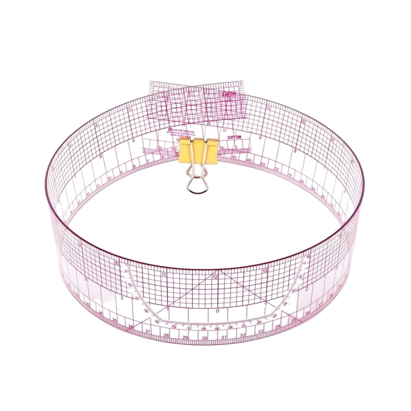 1290★  New 12-260 large curved ruler, plate ruler, clothing cutting tool, arc ruler, large knife ruler