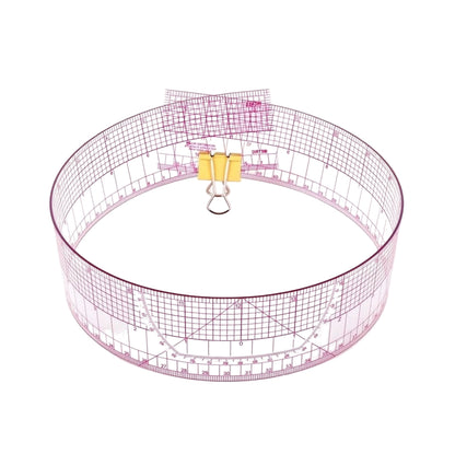 1290★  New 12-260 large curved ruler, plate ruler, clothing cutting tool, arc ruler, large knife ruler