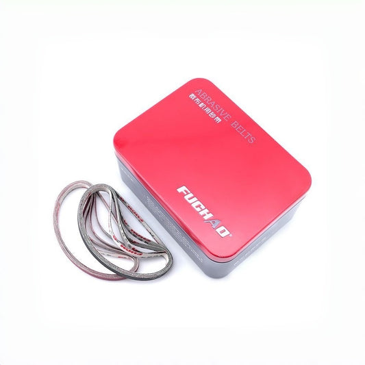 1644★  Iron box Fuchao imported material 10 inch electric scissors abrasive belt automatic sharpening and cutting machine abrasive belt cloth cutting machine yarn belt