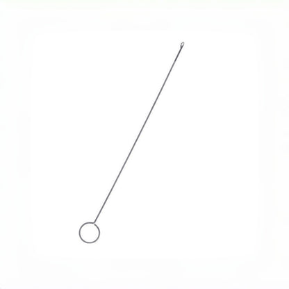 1109★  crochet stainless steel full set of super long crochet tape turner DIY rope threading tool anti-ear crochet tape threading needle