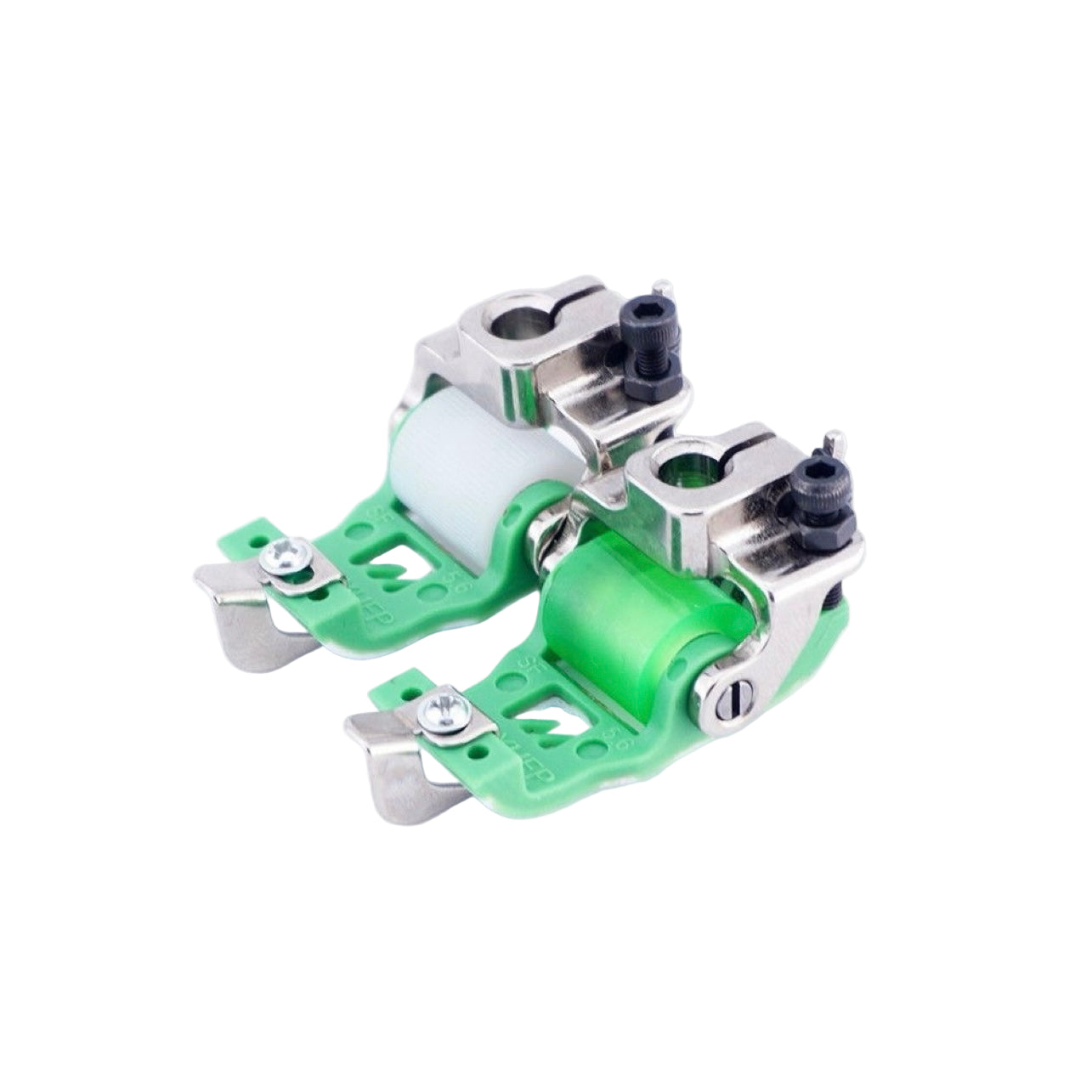 1709★  New car plastic Teflon roller presser foot three-needle five-thread interlock sewing machine with knife roller presser foot sewing accessories★