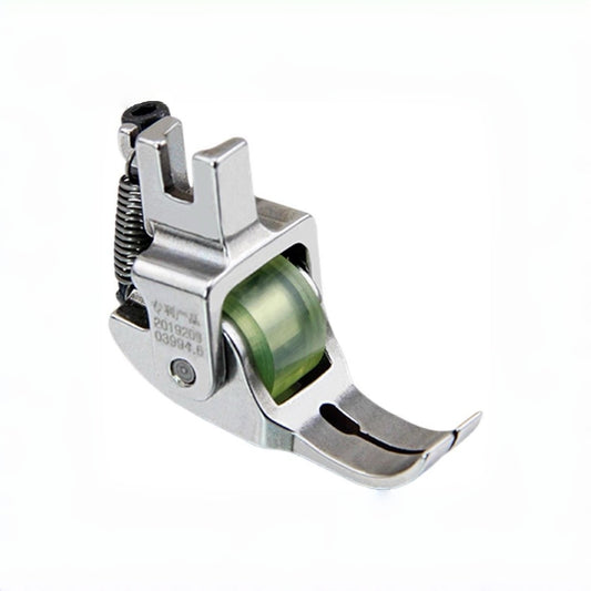 1142★  New eighth-generation roller presser foot flat car thin and thick material multi-functional adjustable down jacket curtain leather roller presser foot